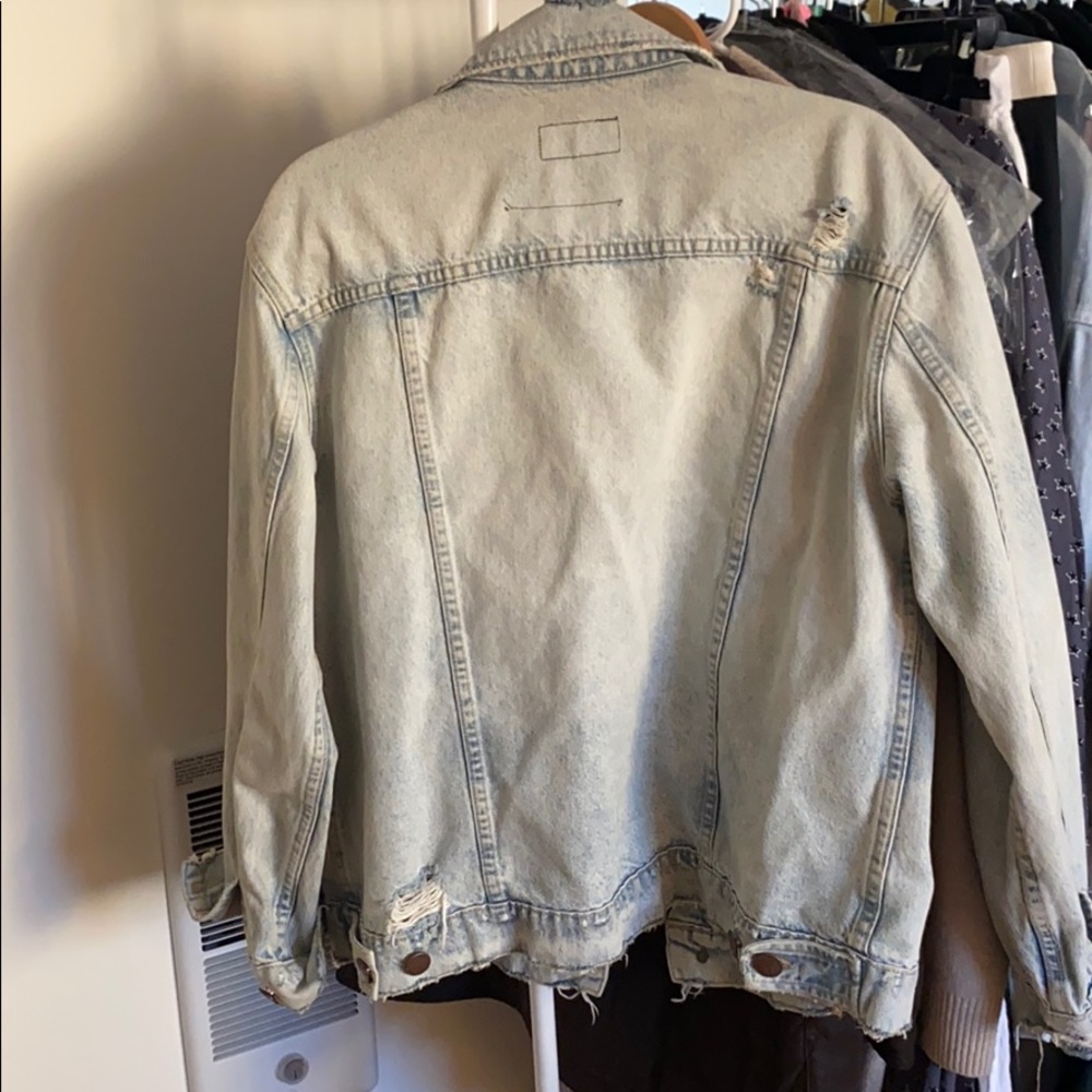 Current Elliot Oversized Denim Jacket - image 4
